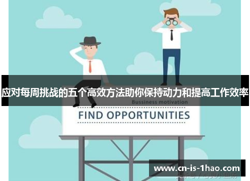 应对每周挑战的五个高效方法助你保持动力和提高工作效率